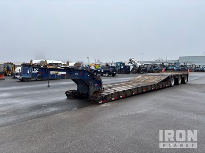 2008 J C Trailers Tri/A Single Drop Removable Gooseneck Remorque Surbaissée