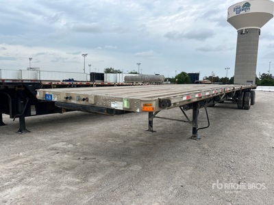 2005 Transcraft 53 ft T/A Spread Axle Remolque caja abierta