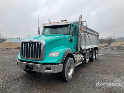2020 International HX620 SBA 8x4 Tri/A Dump Truck
