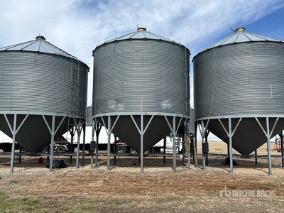 Westeel-Rosco 1905 +/- 4900 bu 5 Ring Hopper Cassone per grano