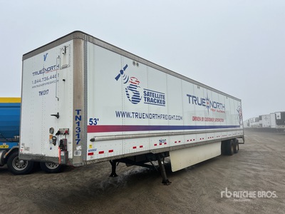 2017 Vanguard VXP 53 ft x 102 in T/A Van Trailer