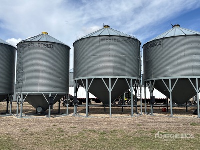 Westeel-Rosco 1904 +/- 3500 bu 4 Ring Hopper Cassone per grano