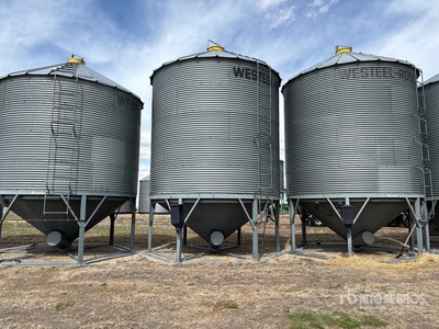 Westeel-Rosco 1405 +/- 1850 bu 5 Ring Hopper Cassone per grano