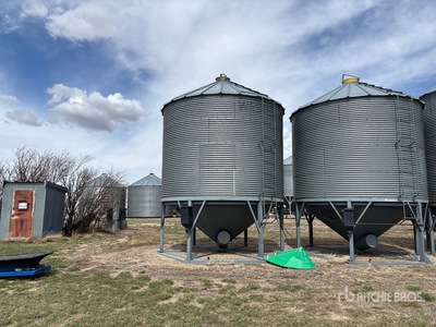 Westeel-Rosco 1404 +/- 1350 bu 4 Ring Hopper Cassone per grano