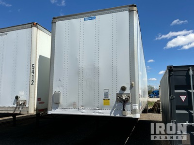 2016 Stoughton ZGPVW-535T-S-C-AR 53 ft x 102 in T/A Remolque de furgoneta