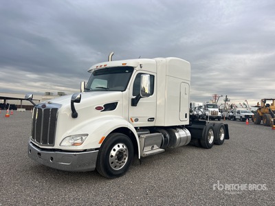 2017 Peterbilt 579 6x4 T/A Sleeper Truck Tractor