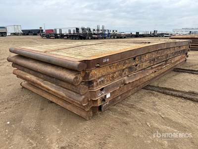 Quantity of (6) 8 ft x 20 ft Rig Esteras