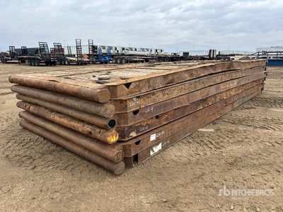 Quantity of (6) 8 ft x 20 ft Rig Esteras