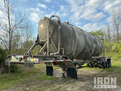 1996 Heil S0 9084-3 1350 cft T/A Tankwagen Aanhangwagen