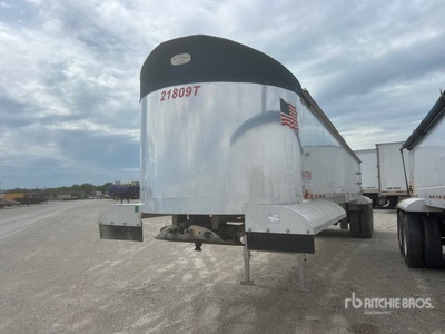 2018 Vantage S-76-SS 37 ft T/A Aluminum Frameless Hinterkipper