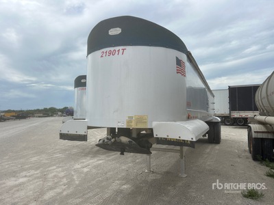 2019 Vantage S-76-SS 37 ft T/A Aluminum Frameless Hinterkipper