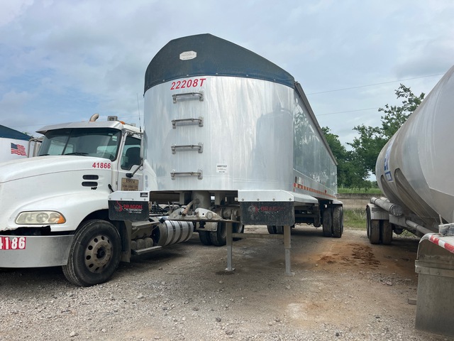 2022 Vantage 37 ft T/A Aluminum Quarter Frame End Dump Trailer
