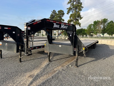 2025 Trail Maxx Max210S-40 40 ft T/A Gooseneck Przyczepa do sprzętu