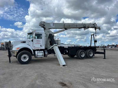 2018 National 900A 26 ton Straight Boom on 2019 Peterbilt 348 6x4 Ciężarówka z wysięgnikiem