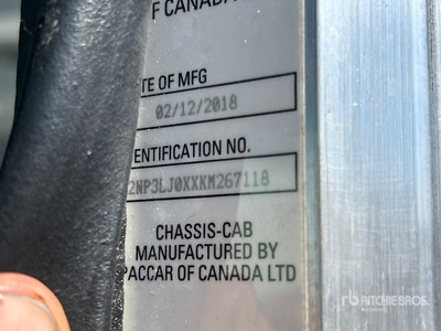 2018 National 900A 26 ton Straight Boom on 2019 Peterbilt 348 6x4 Ciężarówka z wysięgnikiem