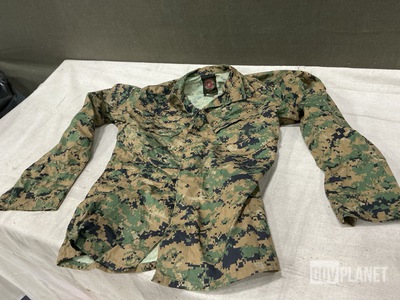 (153) Woodland MARPAT Camouflage Shirts