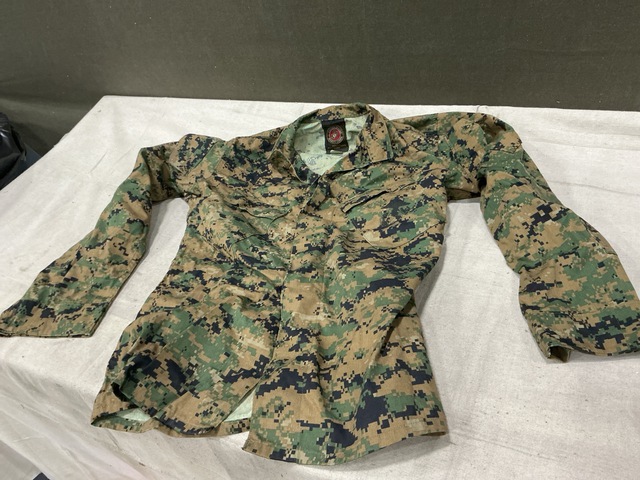 (153) Woodland MARPAT Camouflage Shirts