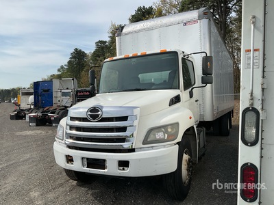 2015 Hino 268 4x2 Van Truck (Inoperable)