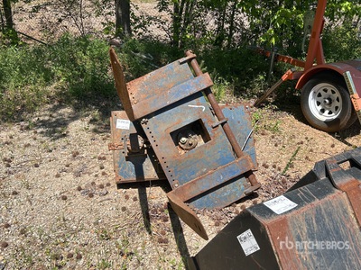 Rotating  48 in Skid Steer Forks