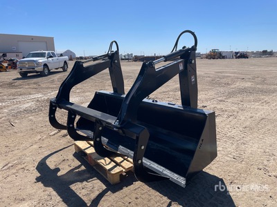 HLA MB96GRL84AO600 96 in General Purpose Skid Steer Grapple Bucket (Unused)