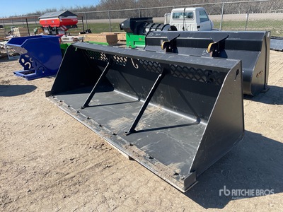 2023 Jenkins JI10SP 120 in Snow Skid Steer Bucket (Unused)