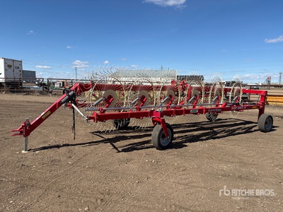 2022 Farm King Easy Rake 12 12 Wheel جامع القش