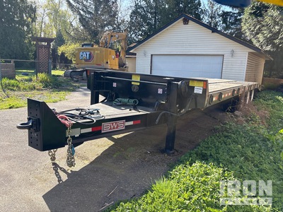 2023 BWS 30ANR 64260 lb 30 ft Tri/A Tilt Deck Trailer