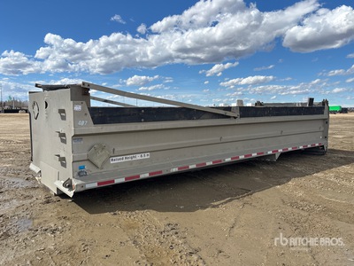 25 ft Dump Box - Fits Quad Gravel Trailer