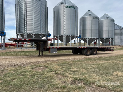 1998 FalCan 37 ft T/A Single Drop Step Deck Trailer