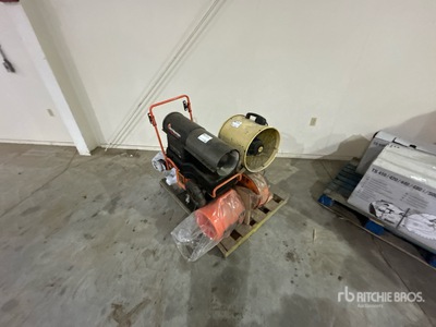 Quantity of (3) Dust Collectors, (2) Heaters, and (2) Fans