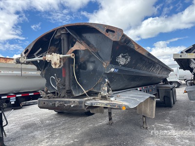 2008 Smithco 36 ft Tri/A مقطورة تفريغ جانبية