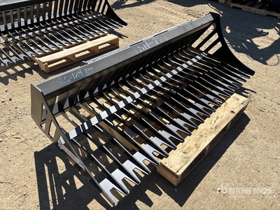 2026 Suihe SSB-72 Skeleton Skid Steer Bucket (Unused)