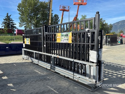 Quantity of (3) 2026 Suihe NFG-20FC-3 20 ft Farm Metal Driveway Gate (Unused)