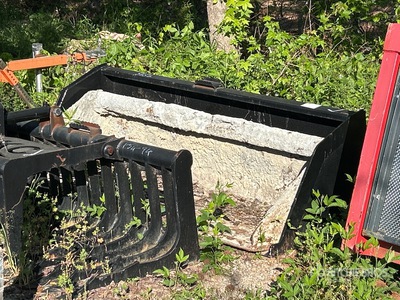 Quantity of (2) General Purpose 82in & 78in Skid Steer Bucket