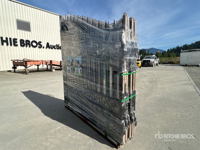 Quantity of (2) 2026 Suihe NG-14D -2 14 ft x 7 ft 6 in Steel Bi-Parting Driveway Gate (Unused)
