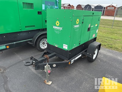 2015 MQ Power DCA25SSIU4FSG 20 kW Skid-Mounted Generator