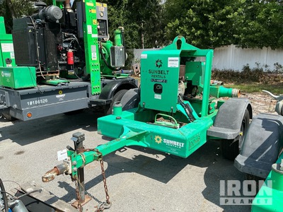 2019 Myers-Seth DD-4/HA/T Trailer-Mounted Water Pump (Inoperable)