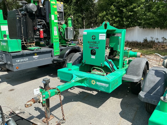 2019 Myers-Seth DD-4/HA/T Trailer-Mounted Water Pump (Inoperable)
