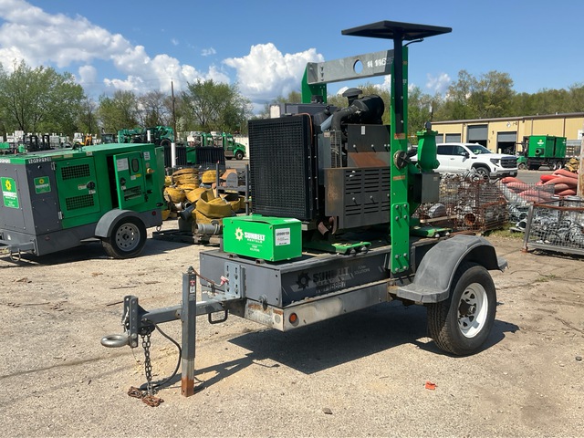 2018 Atlas Copco PAS100HFT4F Trailer-Mounted Water Pump 2018 Atlas Copco PAS100HFT4F Trailer-Mounted Water Pump
