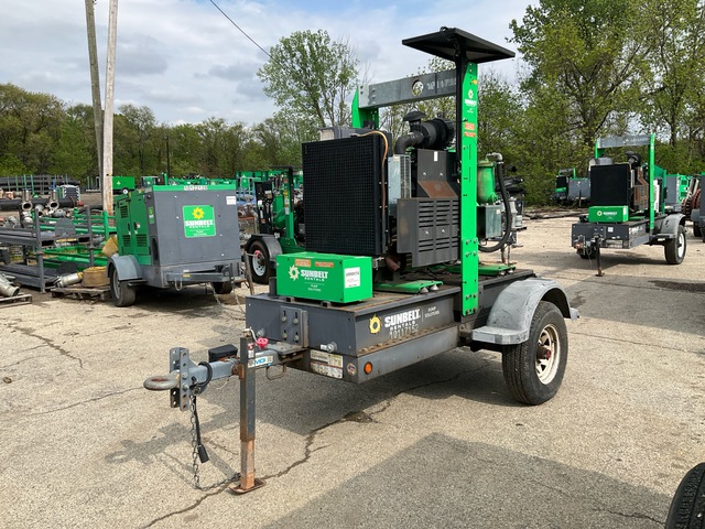 2018 Atlas Copco PAS100HF T4F Trailer-Mounted Water Pump 2018 Atlas Copco PAS100HF T4F Trailer-Mounted Water Pump