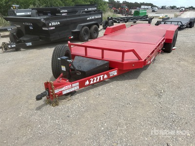 2026 Industrias America 227T 22 ft T/A Aanhangwagen met kanteldek (Unused)