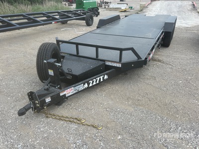 2026 Industrias America 227T 22 ft T/A ロールバックトレーラー (Unused)