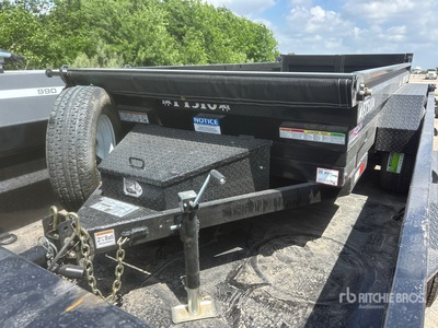 2026 Industrias America FT510 10 ft T/A Lichte Kiepaanhanger (Unused)