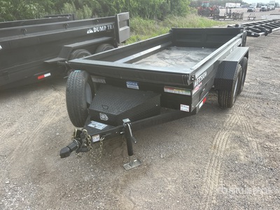 2026 Industrias America FT510 10 ft T/A Dump Utility Trailer (Unused)