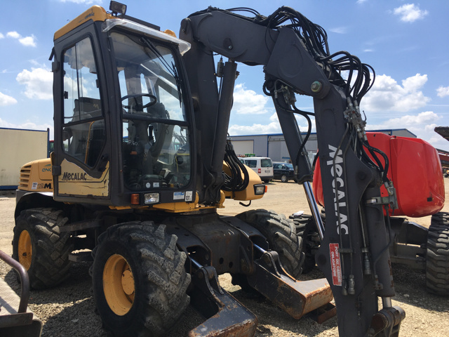 2008 Mecalac 12 MXT Wheel Excavator