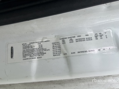 2026 Freightliner Cascadia 126 T/A Sleeper Truck Tractor