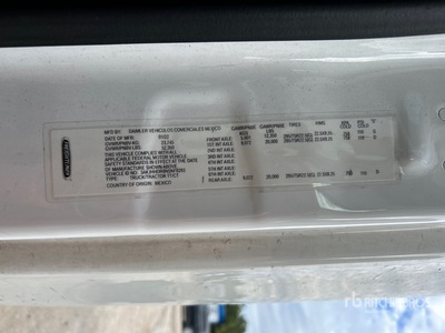 2022 Freightliner Cascadia 126 6x4 Tracteur routier couchette