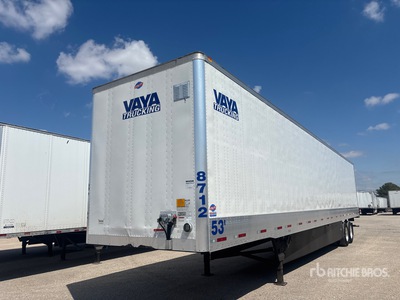 2025 Utility VS2DX 53 ft x 102 in T/A Remolque de furgoneta
