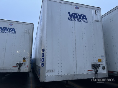 2025 Utility VS2DX 53 ft x 102 in T/A Van Trailer