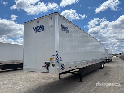 2025 Utility VS2DX 53 ft x 102 in T/A Semi-remorque fourgon